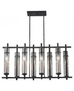 Feiss  F2630-8AF-BS  Ethan Linear Pendant 